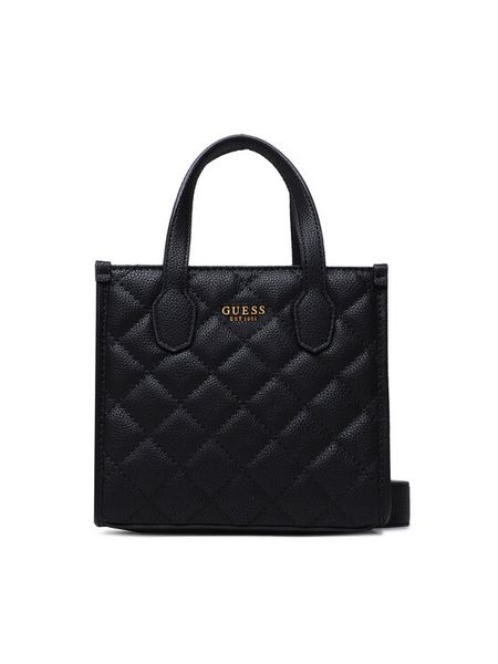Torebka Guess. Czarne torebki klasyczne Guess, z aplikacjami, bez dodatków. Za 584.99 zł.