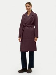 Vero Moda Płaszcz przejściowy Fortuneaya 10278330 Fioletowy Regular Fit. Fioletowe płaszcze Vero Moda, xl, bez wzorów, z syntetyku, bez kaptura. Za 219.99 zł.