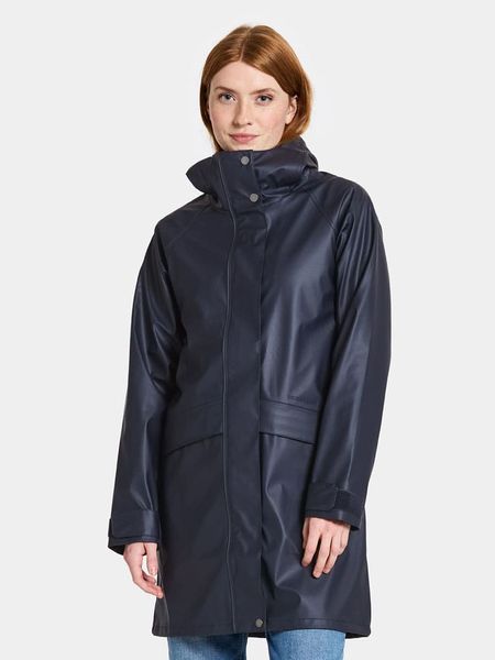 Didriksons Parka "Elly" w kolorze granatowym rozmiar: 34. Niebieskie parki Didriksons, s, bez kaptura. Za 204.95 zł.