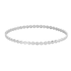 Bransoleta mankietowa Snake wąska, posrebrzana. Żółte bransoletki Lilou, posrebrzane. Za 149.00 zł.