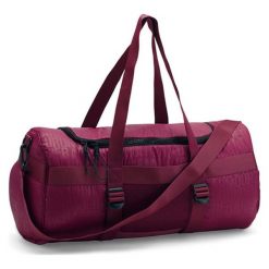 Torba sportowa w kolorze bordowym - (S)50 x (W)26 x (G)22 cm. Czerwone torby na ramię Under Armour, bez wzorów, z materiału, sportowe, przez ramię, bez dodatków. W wyprzedaży za 139.95 zł.