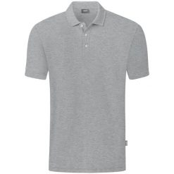 Polo Jako Organic. Szare koszulki polo JAKO, m, bez wzorów, z bawełny, bez kołnierzyka, bez ramiączek. Za 243.00 zł.