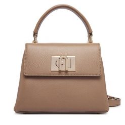 Torebka Furla. Brązowe torebki klasyczne Furla, bez wzorów, bez dodatków. Za 1,719.00 zł.