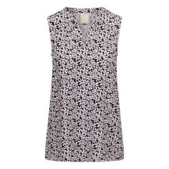 Damska Kamizelka Z Nadrukiem Kaylyn Top. Czarne topy Trespass, bez wzorów, bez kołnierzyka, bez ramiączek. Za 99.99 zł.