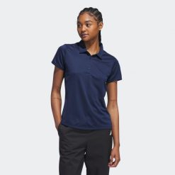 Koszulka polo do golfa damska ADIDAS. Koszulki polo Adidas, s, bez wzorów, bez kołnierzyka, bez ramiączek. Za 209.99 zł.