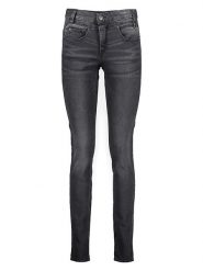 Herrlicher Dżinsy - Skinny fit - w kolorze antracytowym rozmiar: W25/L32. Czarne jeansy Herrlicher, l, z aplikacjami. Za 114.44 zł.