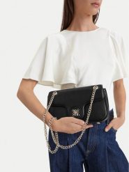 Nine West Torebka CEO-GOLDEN THREAD-LDA9338 Czarny. Czarne torebki klasyczne Nine West, bez wzorów, ze skóry, bez dodatków. Za 229.99 zł.