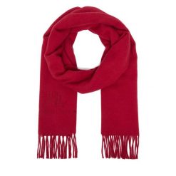 Szalik LAUREN RALPH LAUREN. Czerwone szaliki Lauren Ralph Lauren, bez wzorów. Za 689.99 zł.