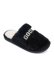 Confly Kapcie w kolorze czarnym rozmiar: 36. Czarne obuwie domowe Confly, bez wzorów, bez zapięcia. Za 48.05 zł.