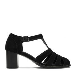 Półbuty Lasocki. Czarne czółenka Lasocki, bez wzorów, bez obcasa, na obcasie, bez zapięcia. Za 249.99 zł.