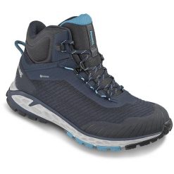 Buty trekkingowe damskie MEINDL Power Walker Lady 4.2 Mid. Niebieskie trekkingi Meindl, trekkingowe. Za 969.90 zł.