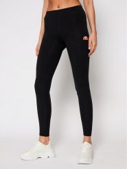 Ellesse Legginsy Solos 2 SGS04703 Czarny Slim Fit. Czarne legginsy Ellesse, bez wzorów, z bawełny. Za 79.99 zł.