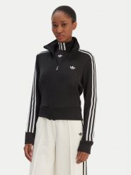Adidas Bluza Firebird adicolor JY2613 Czarny Regular Fit. Czarne bluzy Adidas, xs, bez wzorów, z syntetyku, bez kaptura. Za 399.99 zł.