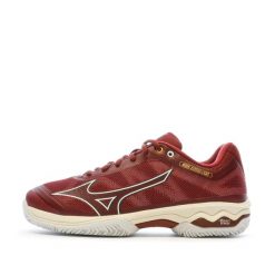 Kobieta Tenisowe Buty Mizuno Wave Exceed Light Czerwone. Czerwone obuwie sportowe Mizuno, bez zapięcia, tenisowe, mizuno wave. W wyprzedaży za 396.40 zł.