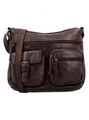 HIDE & STITCHES Skórzana torebka w kolorze brązowym - 34 x 25 x 10 cm rozmiar: onesize. Brązowe torby na ramię HIDE & STITCHES, bez wzorów, z materiału, na ramię, bez dodatków. Za 260.99 zł.