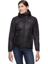 Black Diamond Kurtka hybrydowa "Vision" w kolorze czarnym rozmiar: S. Czarne kurtki sportowe Black Diamond, s, bez wzorów, z materiału, bez kaptura, outdoorowe, primaloft. Za 551.65 zł.