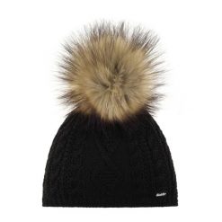 Czapka Eisbar Nelia Lux MÜ. Czarne czapki Eisbar, bez wzorów. Za 289.90 zł.