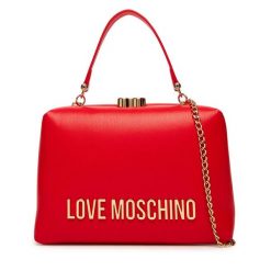 Torebka LOVE MOSCHINO. Czerwone torebki klasyczne Love Moschino, bez wzorów, bez dodatków. Za 1,099.00 zł.