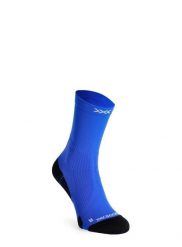 Skarpety do biegania X-Socks Trailrun Perform Crew. Niebieskie skarpety X Socks, bez wzorów, z materiału. Za 120.99 zł.