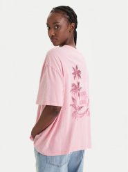Roxy T-Shirt Talloversize Washed ERJZT06081 Różowy Oversize. Czerwone t-shirty Roxy, xl, bez wzorów, z bawełny, bez kołnierzyka, bez ramiączek. Za 149.99 zł.