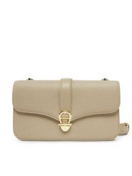 Aigner Torebka 132412 Szary. Szare listonoszki Aigner, bez wzorów, ze skóry, bez dodatków. Za 1,269.00 zł.