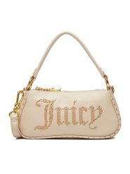 Juicy Couture Torebka EO-BEJXT8803WVP Beżowy. Brązowe torebki klasyczne Juicy Couture, bez wzorów, z materiału, bez dodatków. Za 259.99 zł.