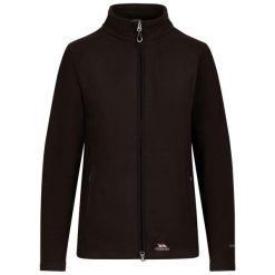 Damska Bluza Polarowa Renato AT100. Czarne bluzy Trespass, na zimę, bez wzorów, z polaru, bez kaptura. Za 144.99 zł.