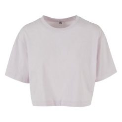 Oversized Crop Top Dla Pań I Panów. Czerwone topy BUILD YOUR BRAND, m, bez wzorów, bez kołnierzyka, bez ramiączek. Za 54.99 zł.