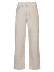 Herrlicher Spodnie "Baggy" w kolorze beżowym rozmiar: W26/L34. Brązowe spodnie materiałowe Herrlicher, l, bez wzorów, z materiału, z podwyższonym stanem. Za 208.99 zł.