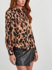 Milan Kiss Koszula w kolorze beżowym rozmiar: L. Brązowe koszule Milan Kiss, l, bez wzorów, bez kołnierzyka, bez ramiączek. Za 178.37 zł.