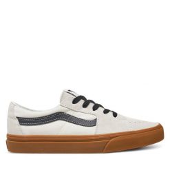 Tenisówki Vans. Fioletowe trampki Vans, bez wzorów, bez zapięcia. Za 369.99 zł.
