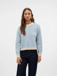 Vero Moda Sweter w kolorze błękitnym rozmiar: L. Niebieskie swetry Vero Moda, l, bez wzorów, bez ramiączek. Za 66.00 zł.