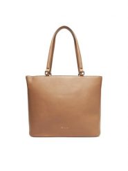JENNY Torebka MJT-C-003-04 Beżowy. Brązowe shopper Jenny, bez wzorów, z materiału, bez dodatków. Za 139.99 zł.