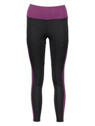 Asics Legginsy funkcyjne w kolorze fioletowo-czarnym rozmiar: S. Czarne legginsy Asics, s, bez wzorów, z materiału. Za 118.84 zł.