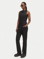 G-Star Raw Kombinezon Lynn D28416-C105 Czarny Slim Fit. Czarne sukienki G-Star Raw, m, bez wzorów, z bawełny, retro, bez kołnierzyka, bez ramiączek. Za 579.99 zł.