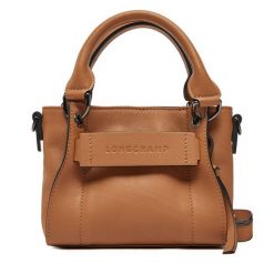 Torebka Longchamp. Brązowe torebki klasyczne Longchamp, bez wzorów, bez dodatków. Za 1,579.00 zł.