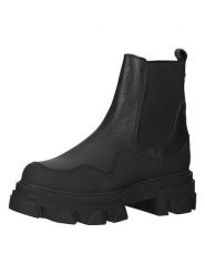 Steve Madden Skórzane sztyblety w kolorze czarnym rozmiar: 41. Czarne botki Steve Madden, bez wzorów, bez obcasa, bez zapięcia. Za 267.29 zł.