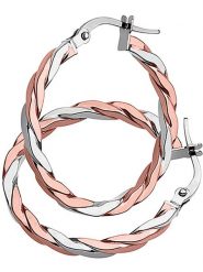 Revoni Złote kolczyki-kreole rozmiar: onesize. Szare kolczyki Revoni, złote. Za 655.78 zł.