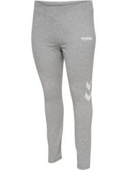 Damskie wysokie legginsy Hummel Legacy Plus. Szare legginsy Hummel, xl, bez wzorów, z bawełny, z standardowym stanem. Za 150.50 zł.