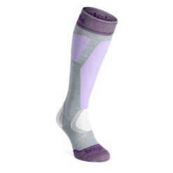Skarpety narciarskie damskie Bridgedale Ski Easy On Merino Performance. Szare skarpety Bridgedale, bez wzorów. Za 88.99 zł.