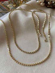 Luseera Pozłacany naszyjnik - dł. 45 cm rozmiar: onesize. Żółte naszyjniki Luseera, pozłacane. Za 65.99 zł.