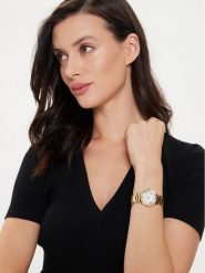 Michael Kors Zegarek Sage MK4822 Złoty. Żółte, analogowe zegarki Michael Kors, złote. Za 969.99 zł.