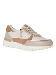 HASSIA Skórzane sneakersy "Bordeaux" w kolorze kremowo-beżowo-jasnobrązowym rozmiar: 41,5. Brązowe trampki HASSIA, bez wzorów, bez zapięcia. Za 404.99 zł.