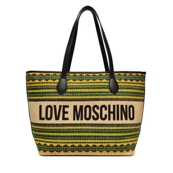 Torebka LOVE MOSCHINO. Shopper Love Moschino, bez wzorów, bez dodatków. Za 620.99 zł.