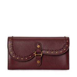 Portfel LAUREN RALPH LAUREN. Czerwone portfele Lauren Ralph Lauren, bez wzorów. Za 839.99 zł.