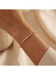 DIA DIAMONDS Pozłacana bransoletka z diamentami rozmiar: onesize. Czarne bransoletki DIA DIAMONDS, z diamentem, pozłacane. Za 316.24 zł.