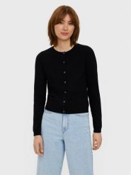 Vero Moda Kardigan Karis 10268702 Czarny Regular Fit. Czarne kardigany Vero Moda, m, bez wzorów, z wiskozy. Za 159.99 zł.