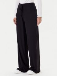 Guess Spodnie materiałowe O5GB00 KCQ72 Czarny Relaxed Fit. Czarne spodnie materiałowe Guess, xl, z aplikacjami, z materiału. Za 215.00 zł.
