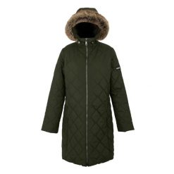 Parka damska Regatta Fritha III. Brązowe parki Regatta, z puchu, sportowe, bez kaptura. Za 346.00 zł.