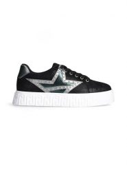 Liu Jo Skórzane sneakersy w kolorze czarnym rozmiar: 38. Czarne trampki Liu Jo, bez wzorów, bez zapięcia. Za 325.79 zł.
